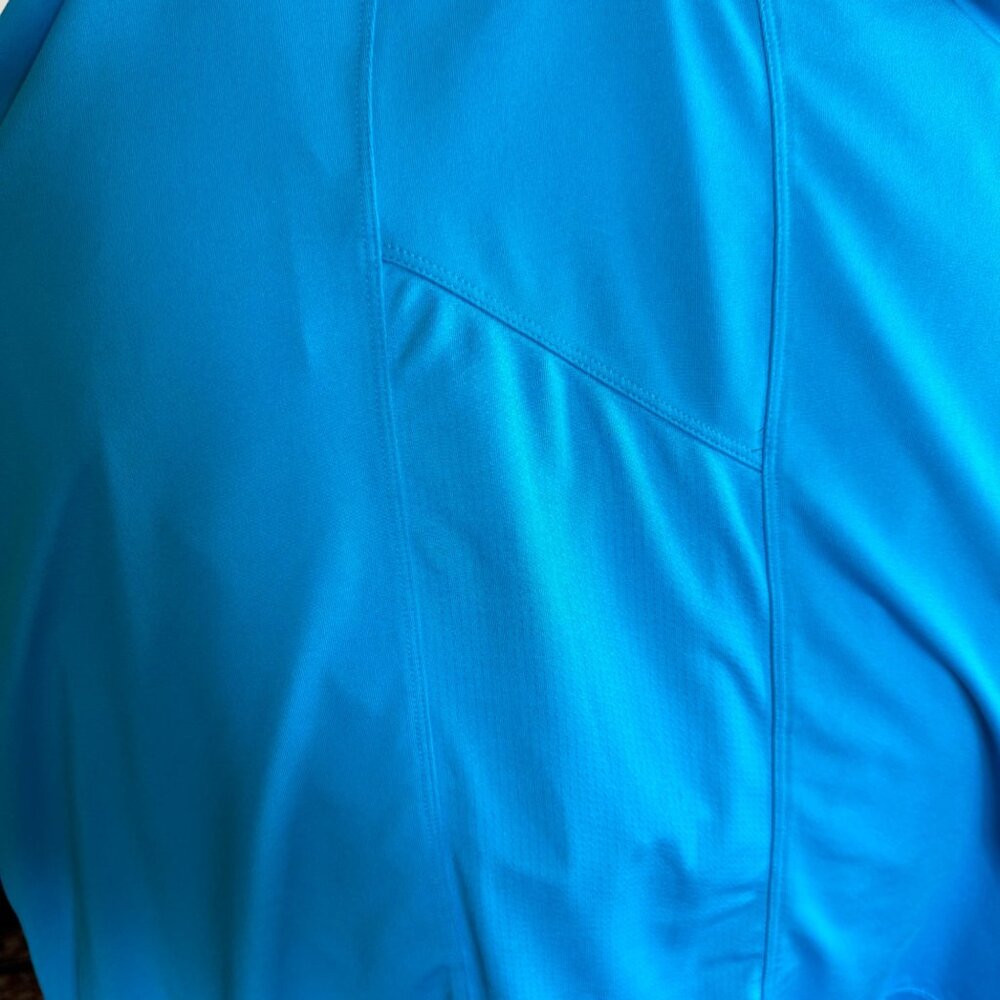 Nike Golf Tour Performance Dri Fit Polo Shirt Men XL Blue Colorblock S/S Logo S - Picture 13 of 14